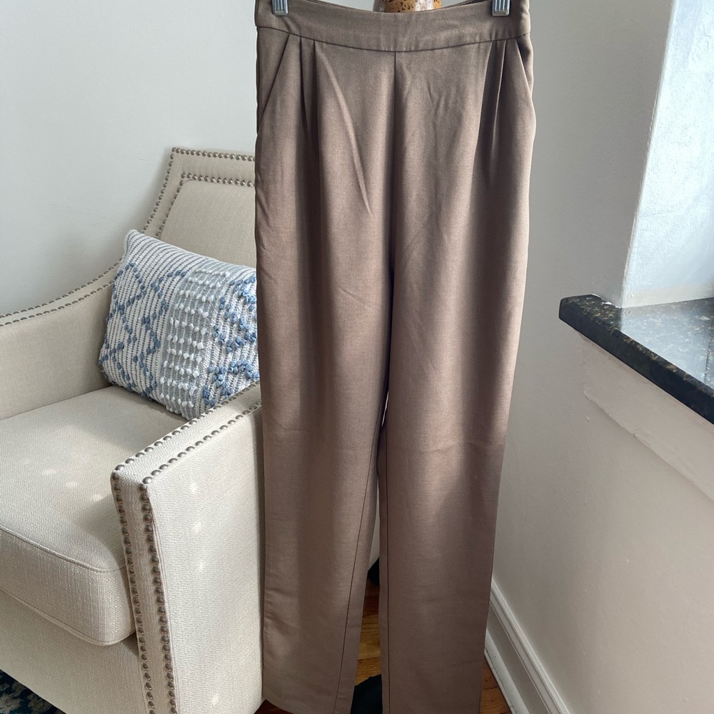 Lulu’s Kick It Brown Trousers